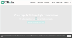 Desktop Screenshot of febiotec.es