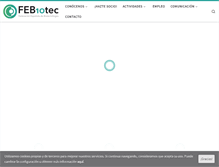 Tablet Screenshot of febiotec.es